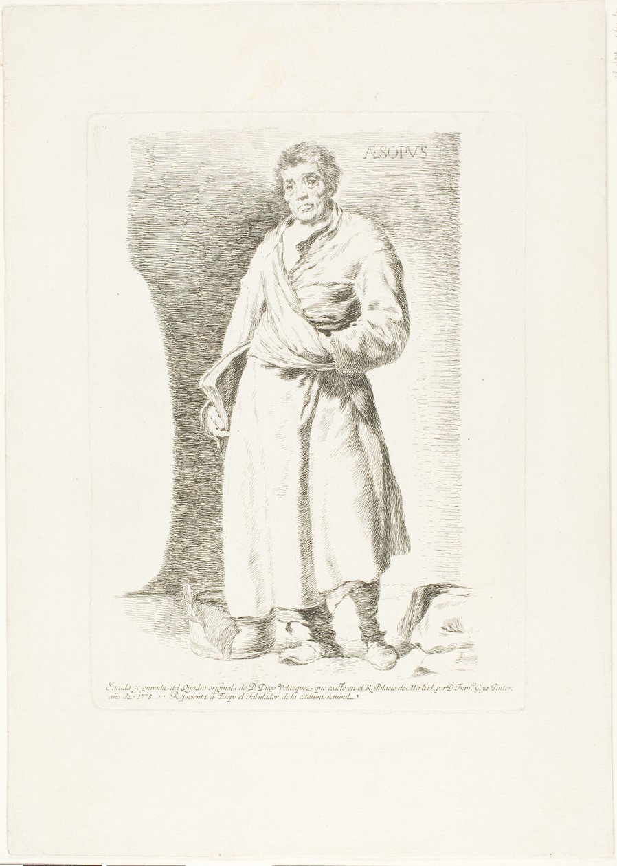 Ésope - Francisco Jose de Goya y Lucientes