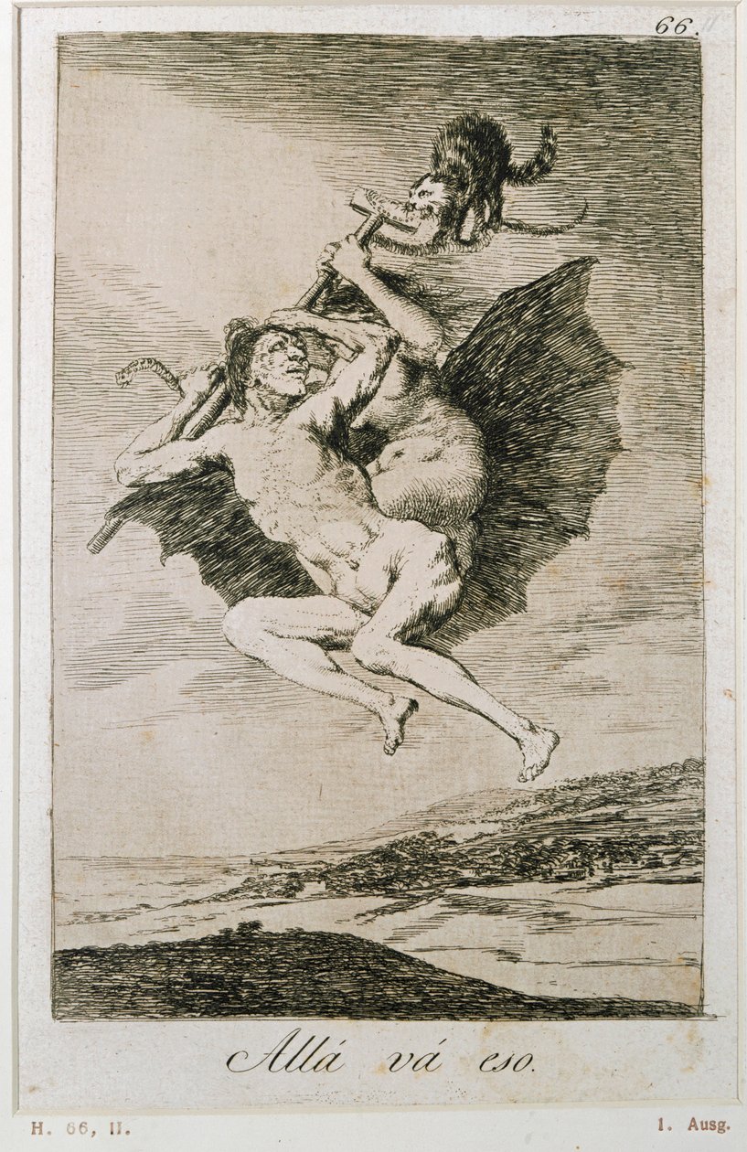 Alla va eso (gravure) - Francisco Jose de Goya y Lucientes