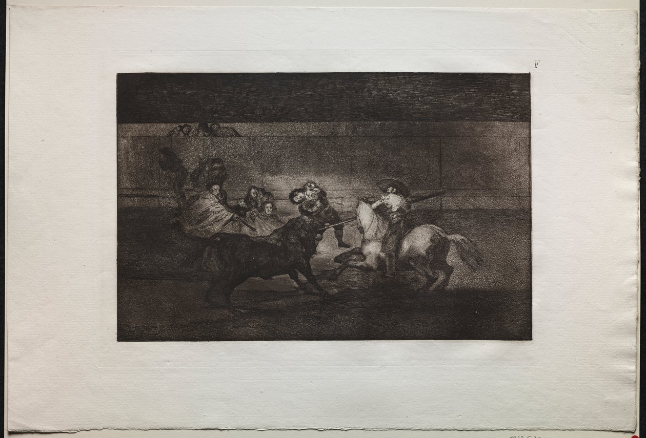 Corridas : La Mort de Pepe Illo (3ème Composition) - Francisco de Goya