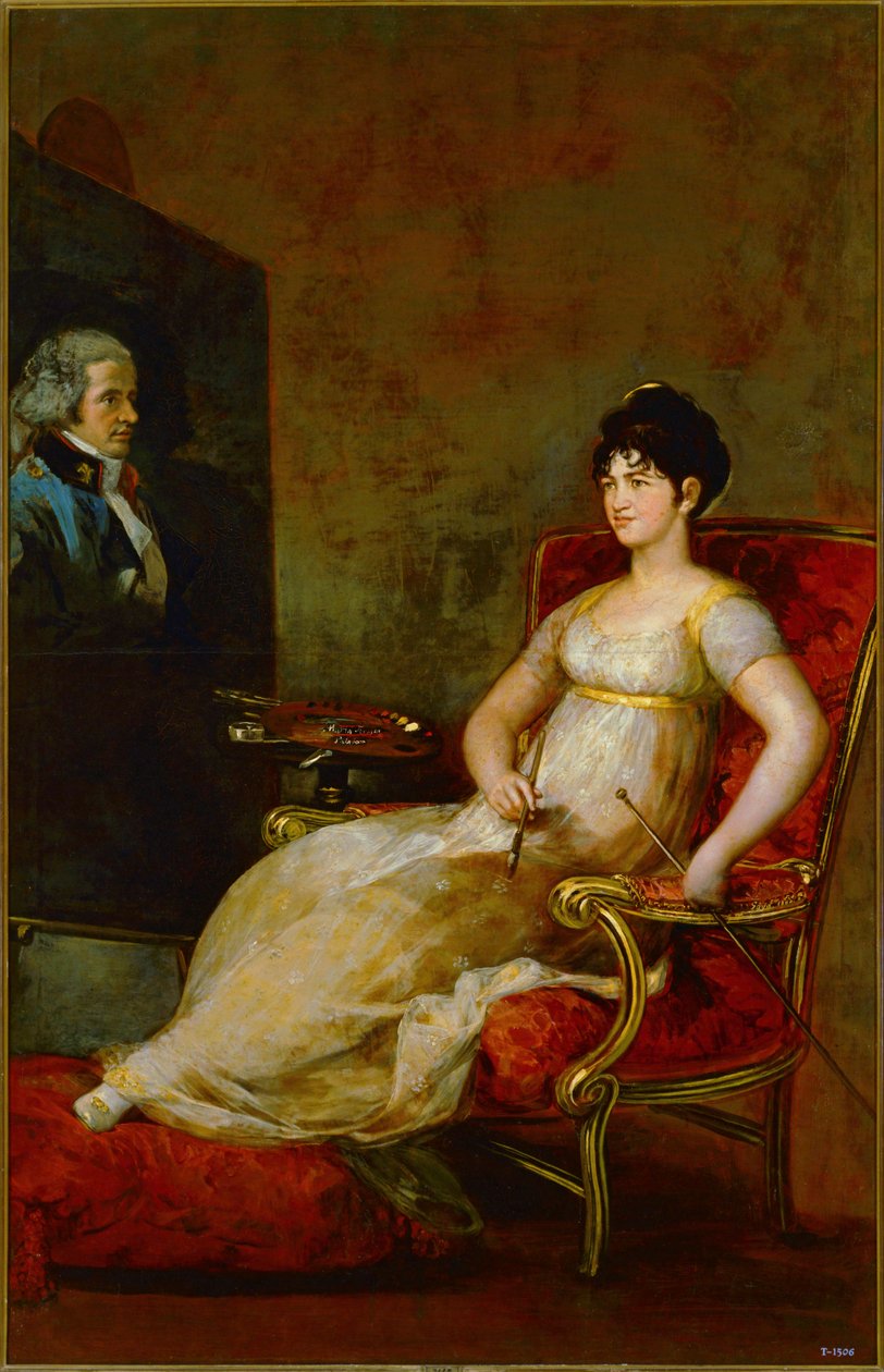 Dona Maria Tomasa Palafox, Marquesa de Villafranca ... (peinture sur toile) - Francisco Jose de Goya y Lucientes