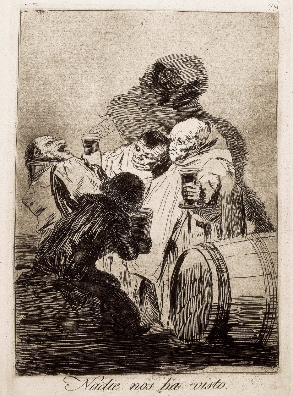 Nadie nos ha visto - Francisco de Goya