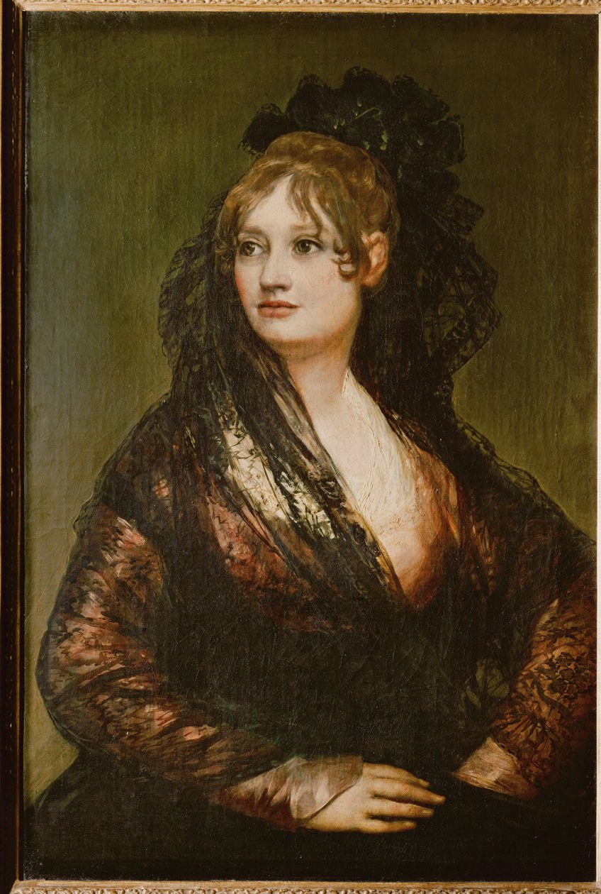 Portrait de Dona Isabel de Porcel, avant 1805 (huile sur toile) - Francisco Jose de Goya y Lucientes