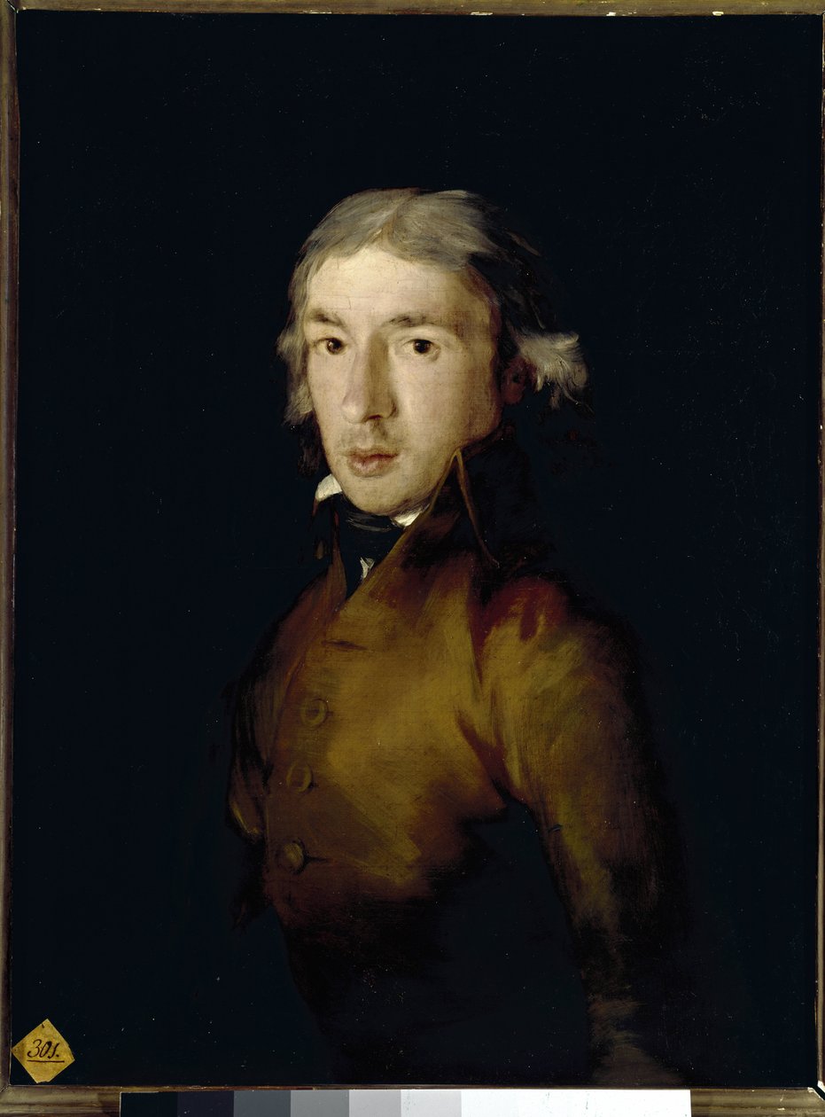 Portrait de Leandro Fernandez de Moratin, poète et dramaturge espagnol - Francisco de Goya