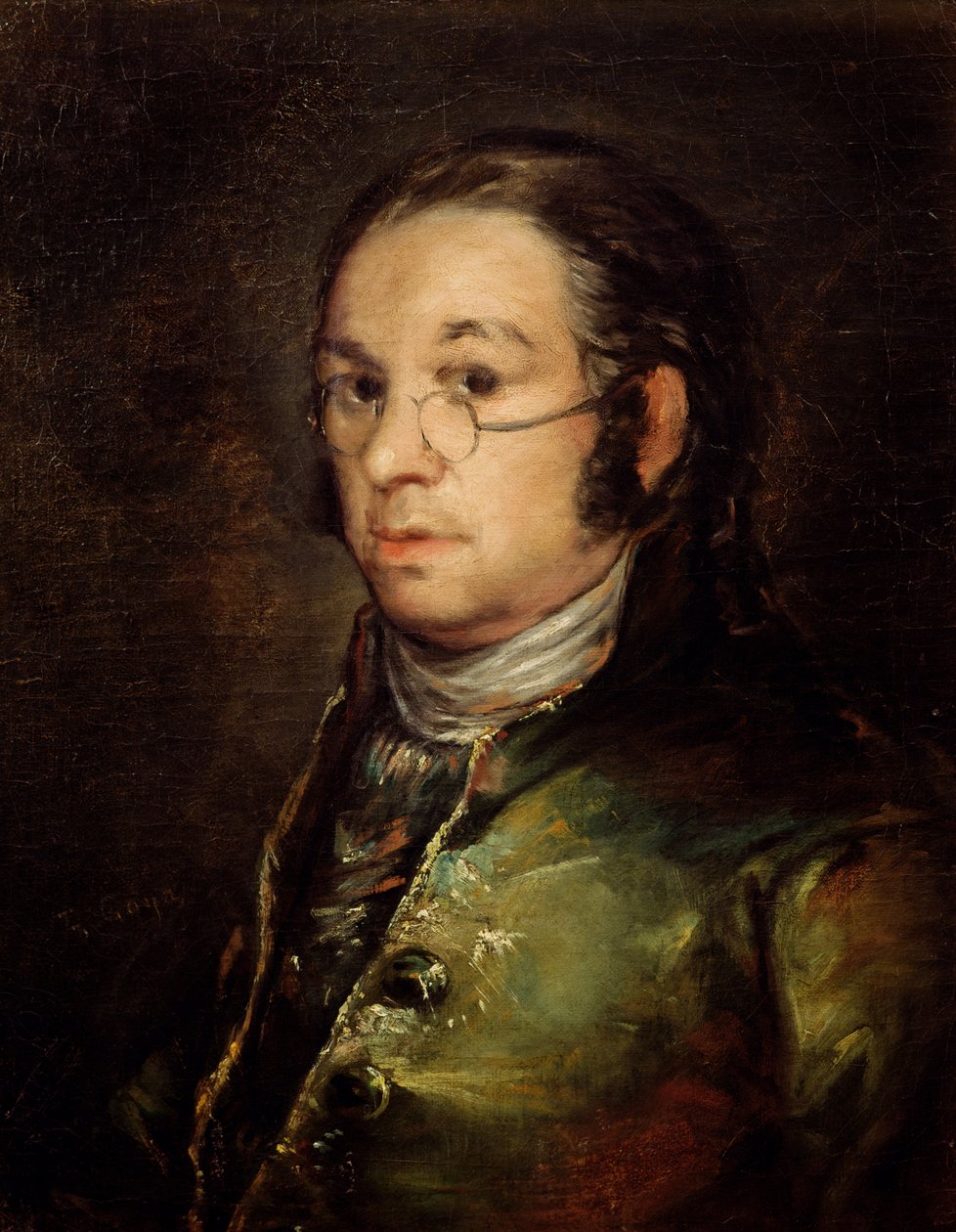 Autoportrait avec lunettes - Francisco de Goya