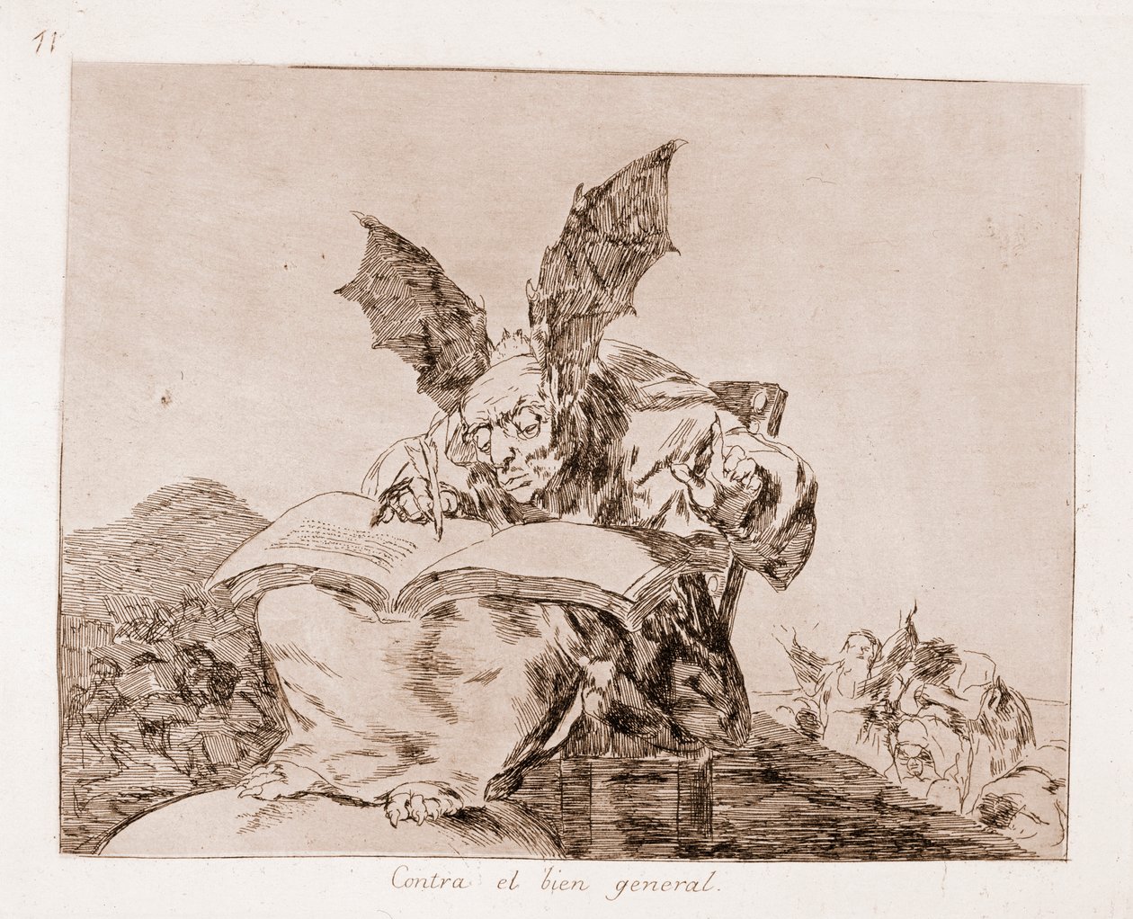 Les Désastres de la guerre : Contre le bien commun - Francisco de Goya