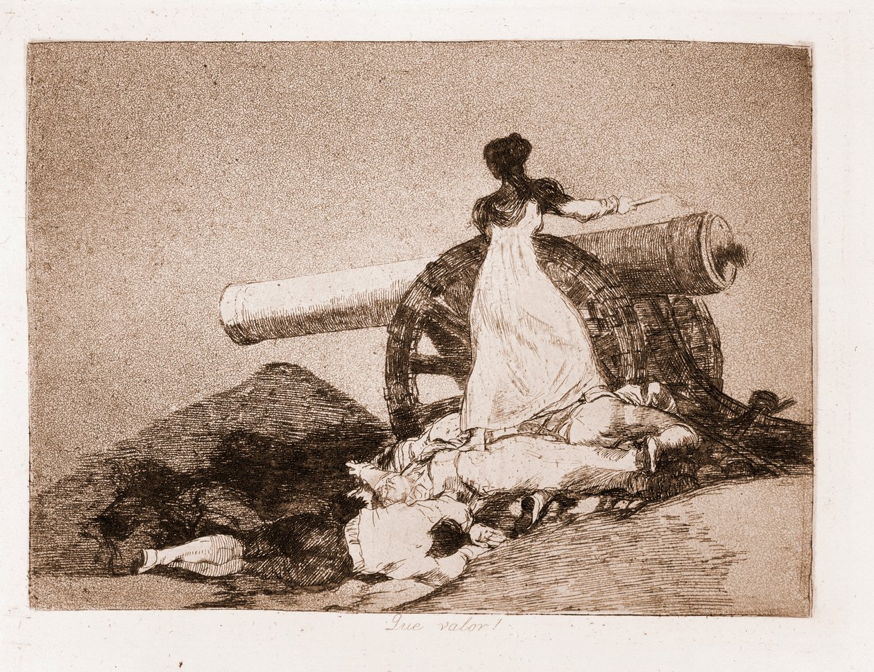 Les désastres de la guerre : Quel courage ! - Francisco de Goya