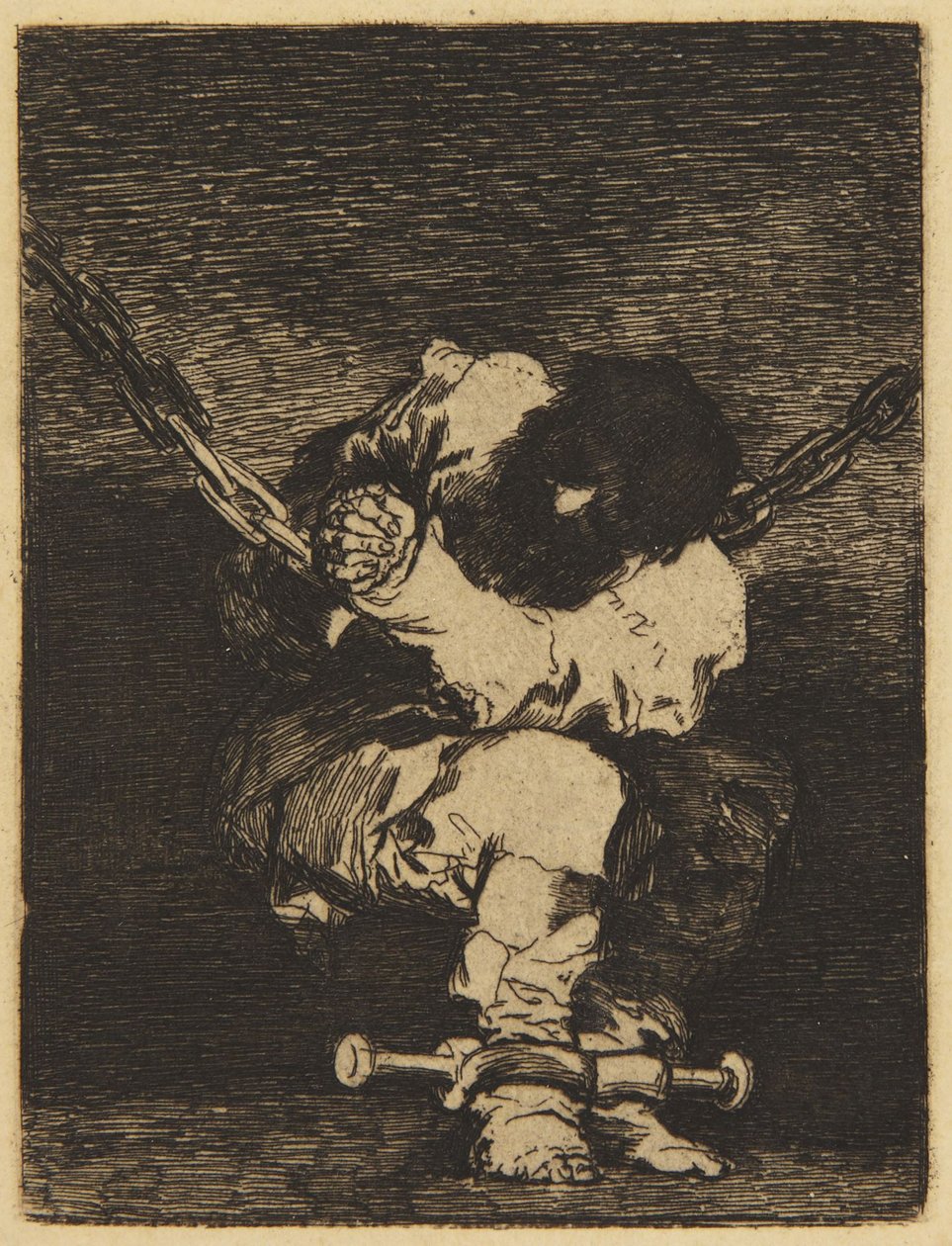 Le petit prisonnier (Delteil XIV, no 31 ; Harris 26) - Francisco Jose de Goya y Lucientes