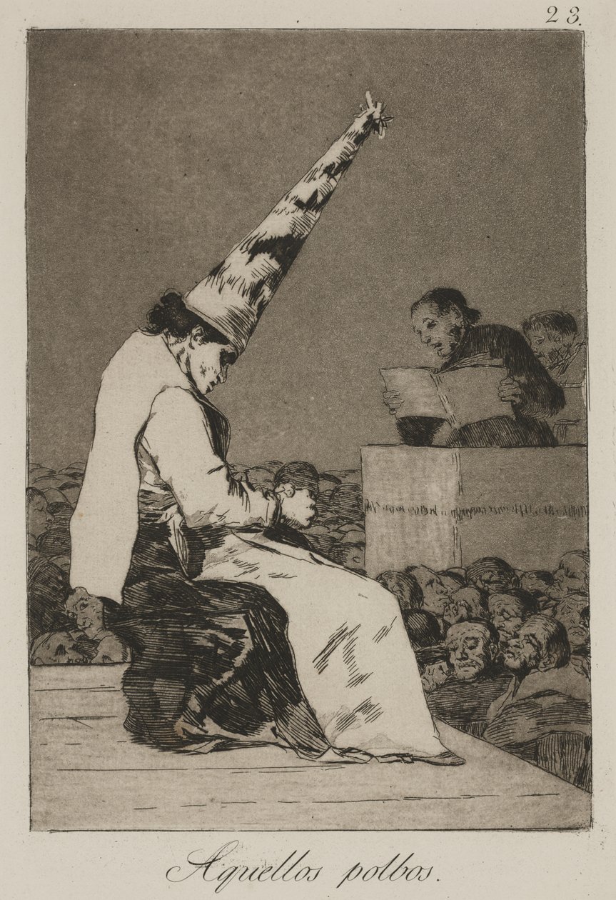 Ces grains de poussière (Aquellos Polbos) - Francisco de Goya