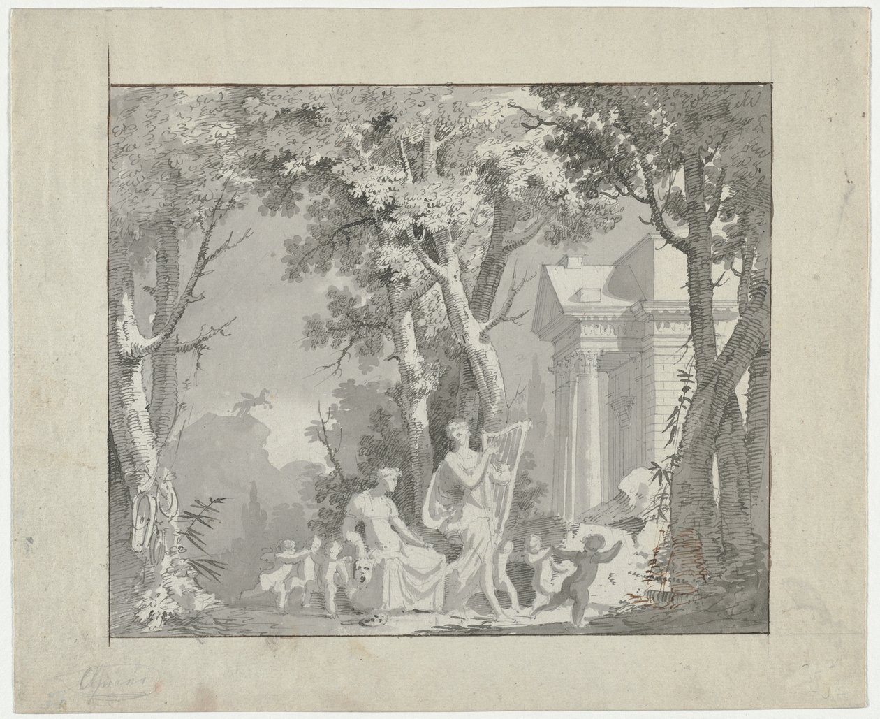 Scène classique, 1775-1800 - Francisco Vieira