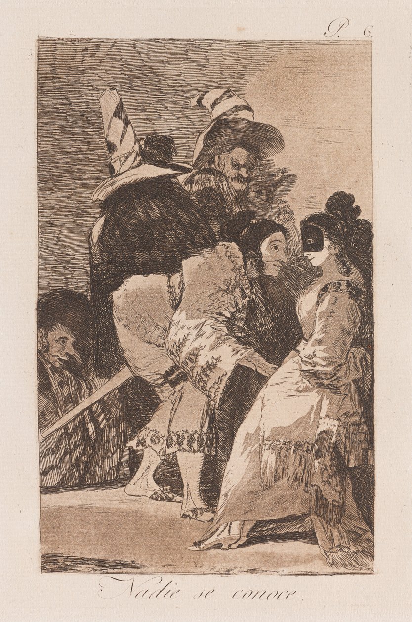Les apparences sont trompeuses, fin 18e-début 19e siècle - Francisco de Goya