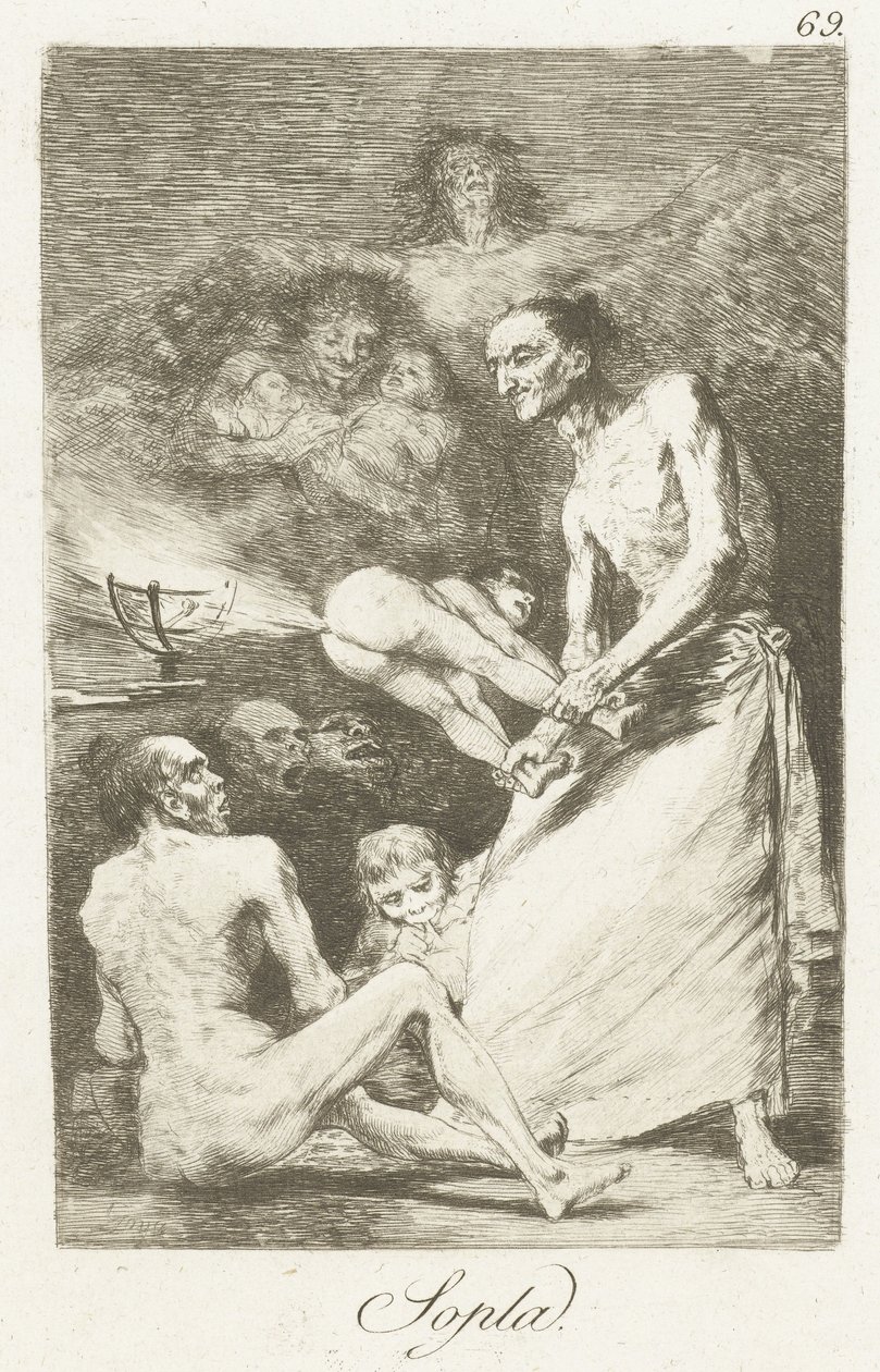 Souffle - Francisco de Goya