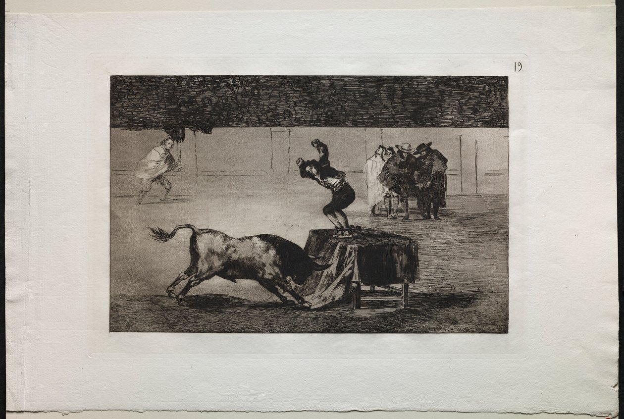 Corridas : Une autre folie de lui dans la même arène, 1876 - Francisco de Goya