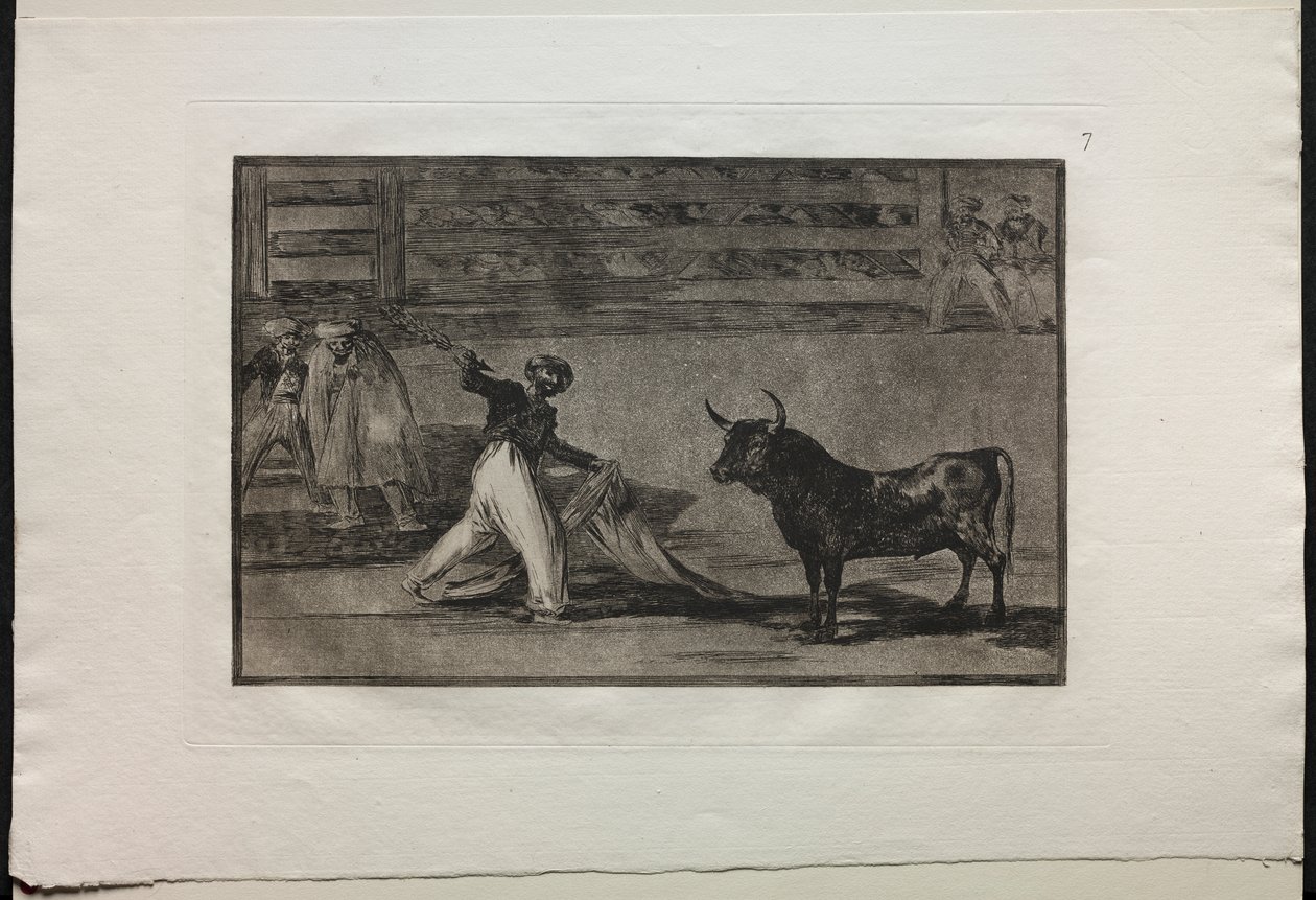 Corridas : Origine des harpons ou banderilles - Francisco de Goya