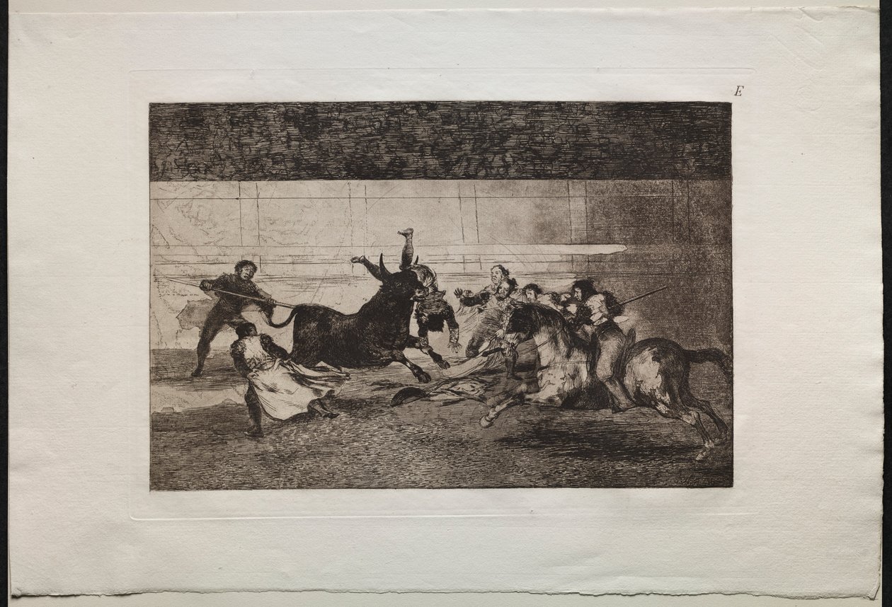 Corridas : La mort de Pepe Illo 2e composition, 1876 - Francisco de Goya