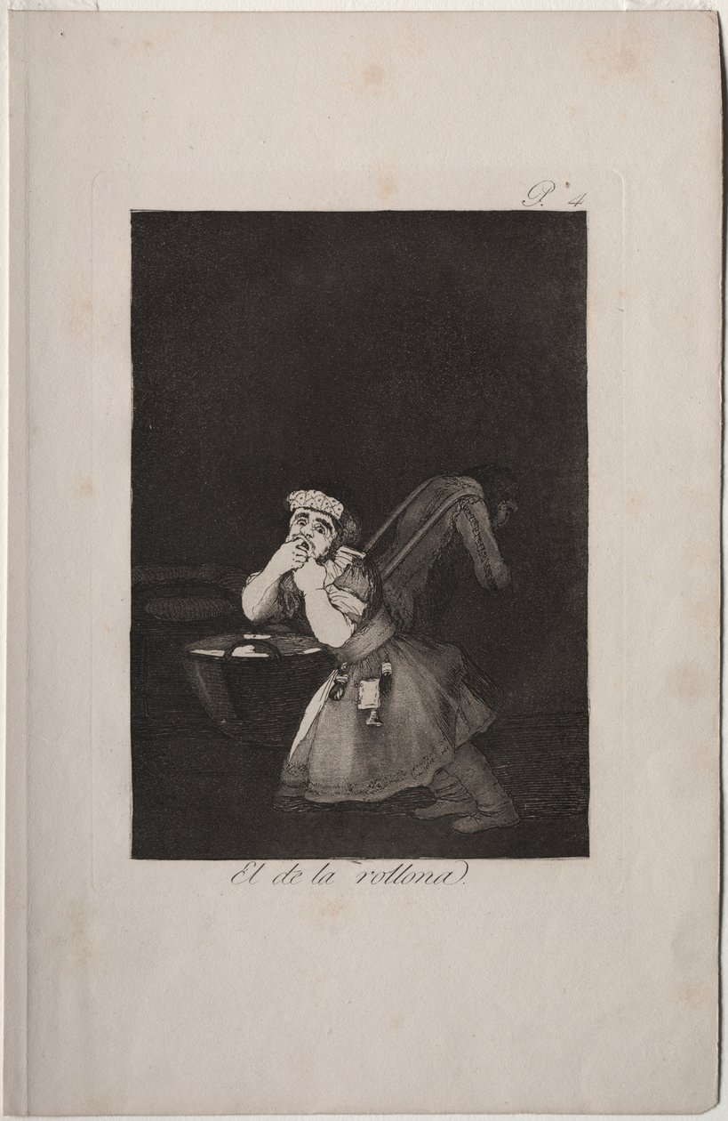 Caprichos : Le garçon de la nounou - Francisco de Goya