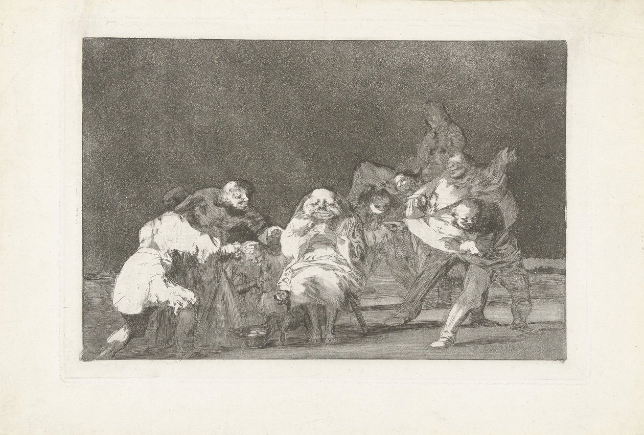 La Loyauté (séries: Les Disparates, Les Proverbes) - Francisco de Goya