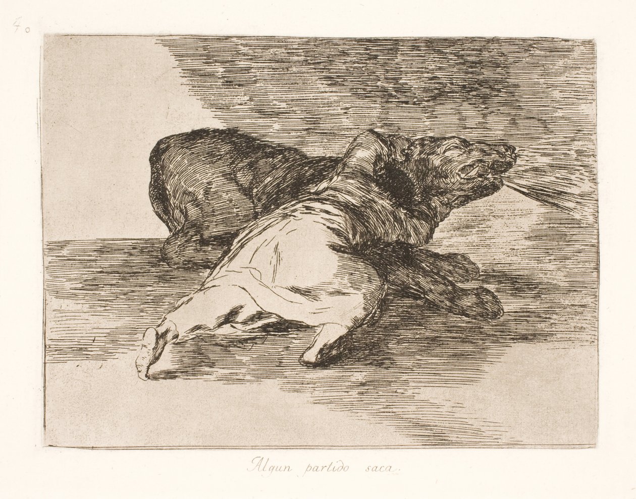 Il en tire quelque chose ! (40) - Francisco de Goya