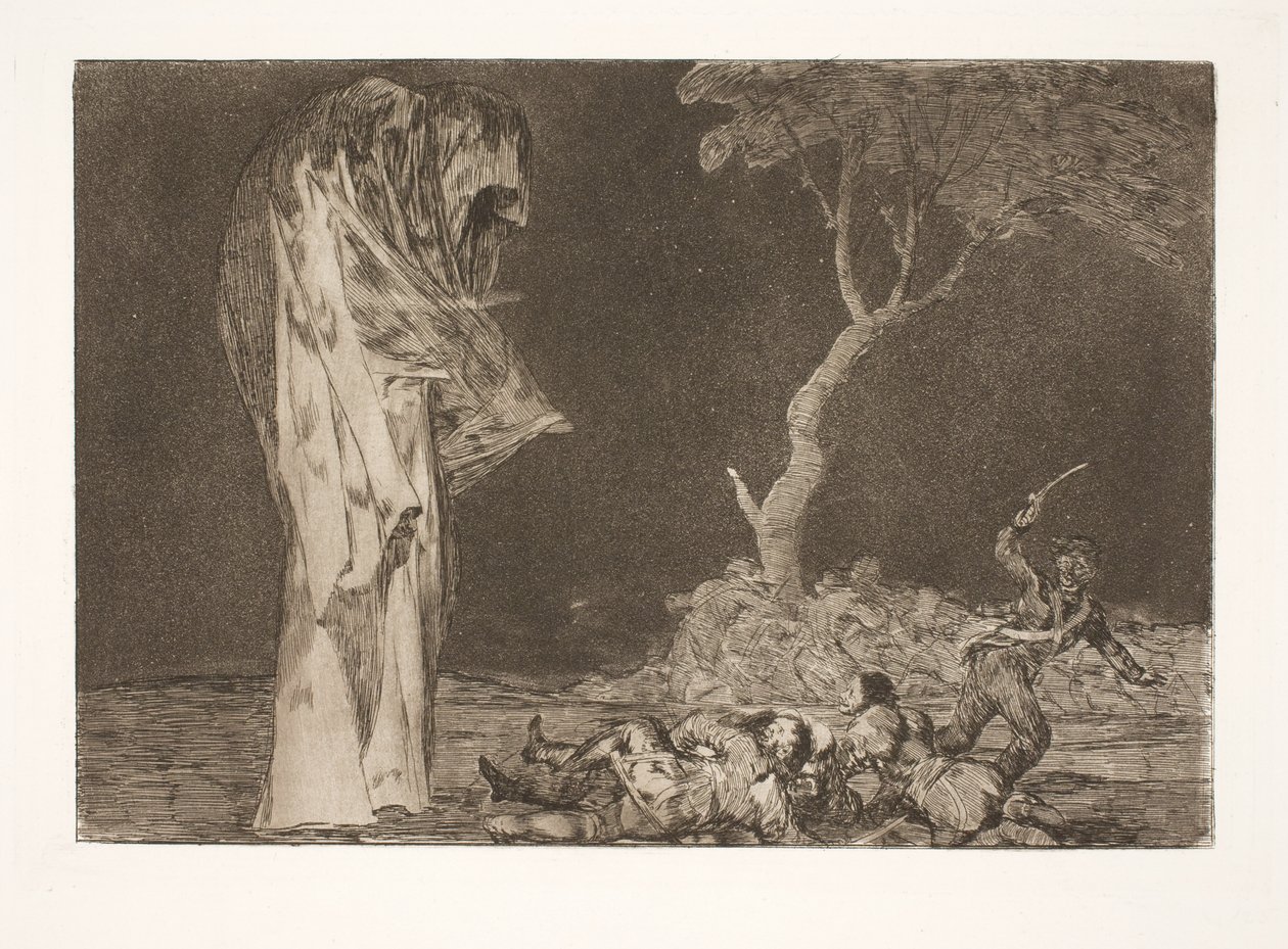 La peur stupide (Ne perdez pas la face à cause de la peur) - Francisco de Goya