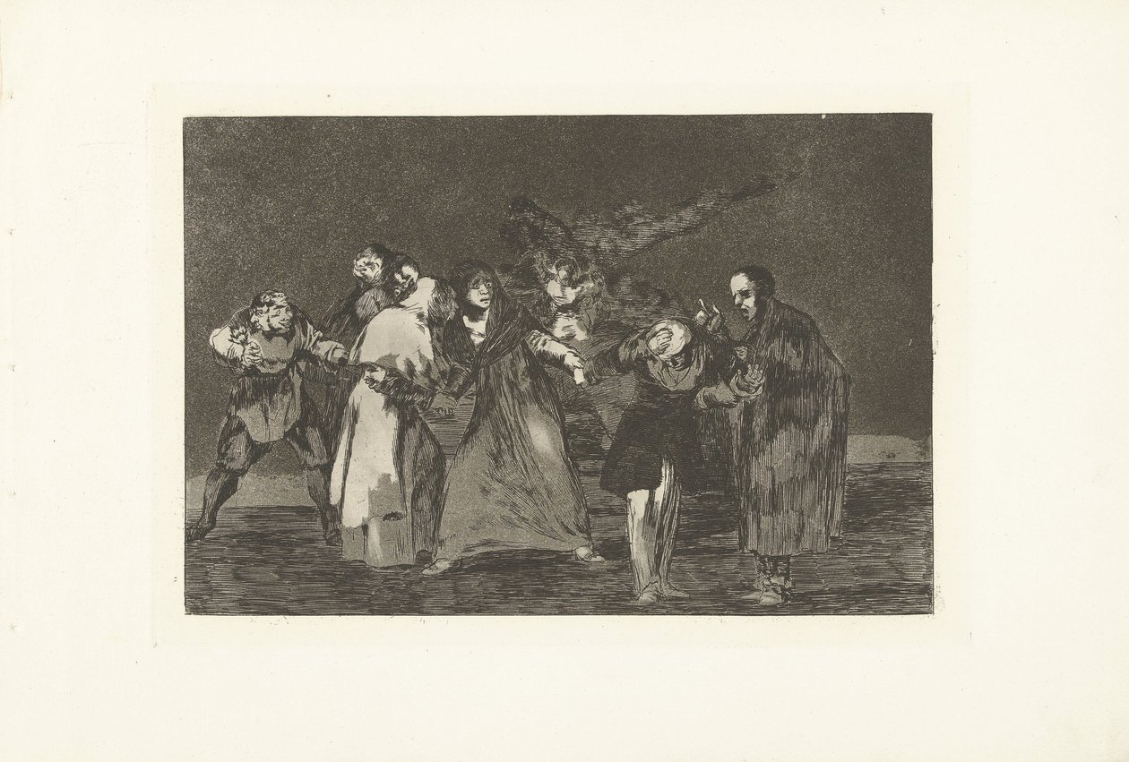 Triple folie (Los Disparates) - Francisco de Goya