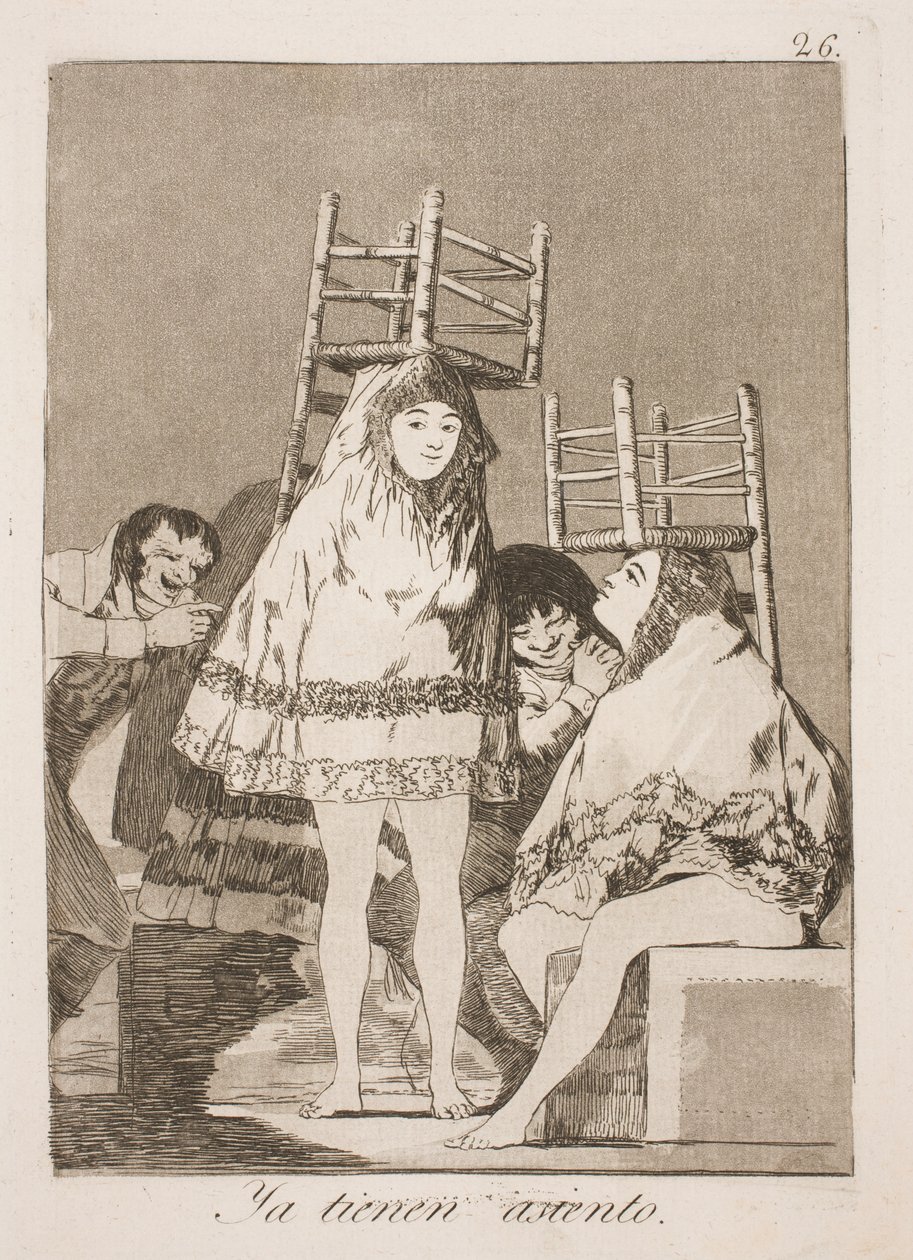 Enfin en place - Francisco de Goya
