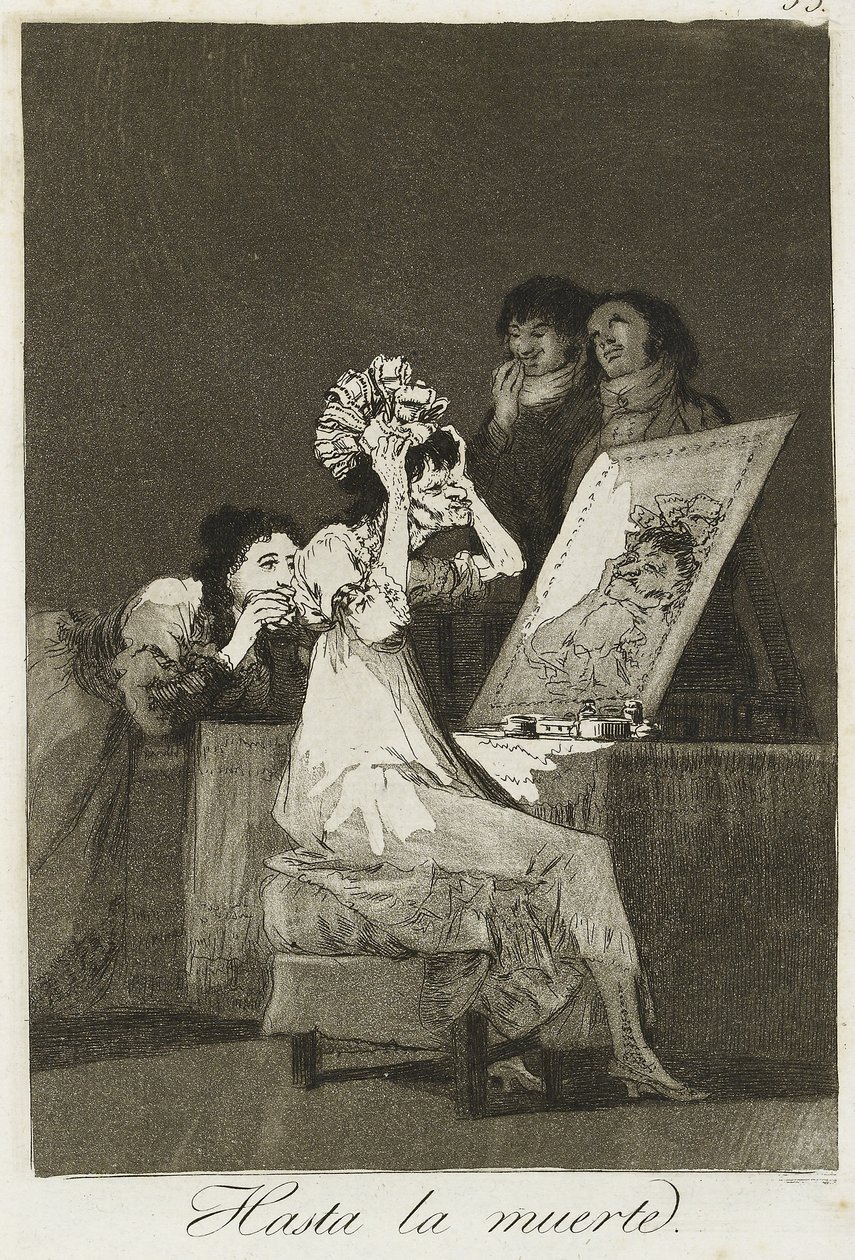 Hasta la muerte, 1799 - Francisco de Goya