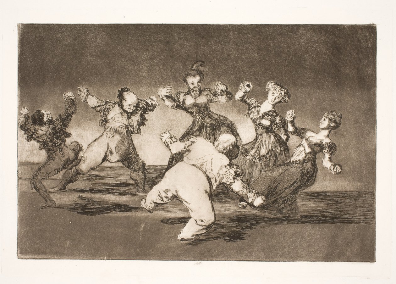 Si Marion veut danser, elle doit en assumer les conséquences - Francisco de Goya