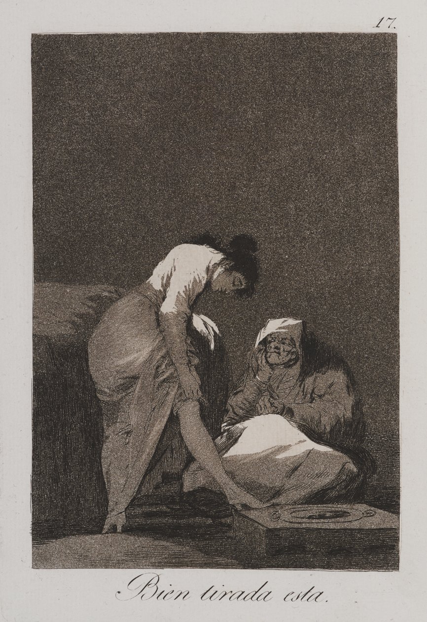 Bien tirée est - Francisco de Goya