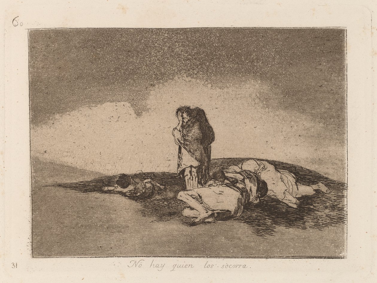 Personne ne peut les aider - Francisco de Goya