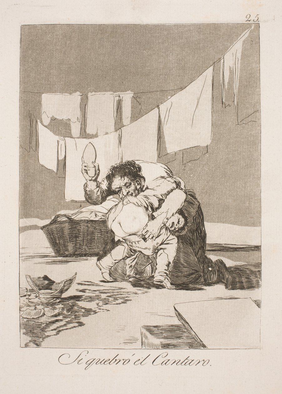 Quand on a cassé le pot - Francisco de Goya