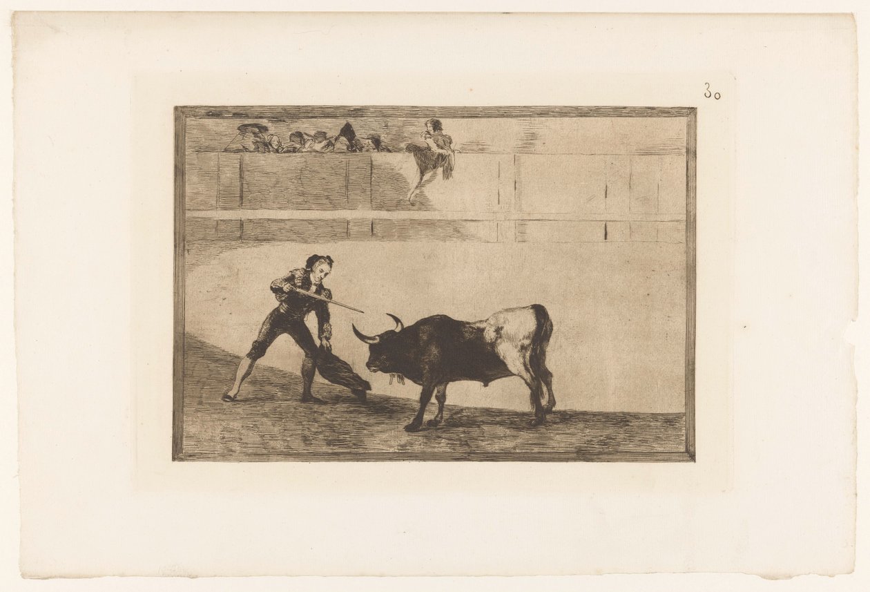 Pedro Romero tue un taureau - Francisco de Goya