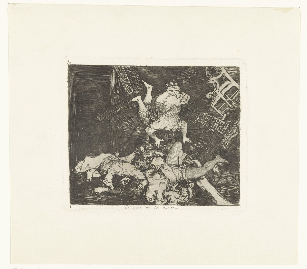 Ravages de la guerre (Estragos de la guerra, Los Desastres de la Guerra) - Francisco de Goya