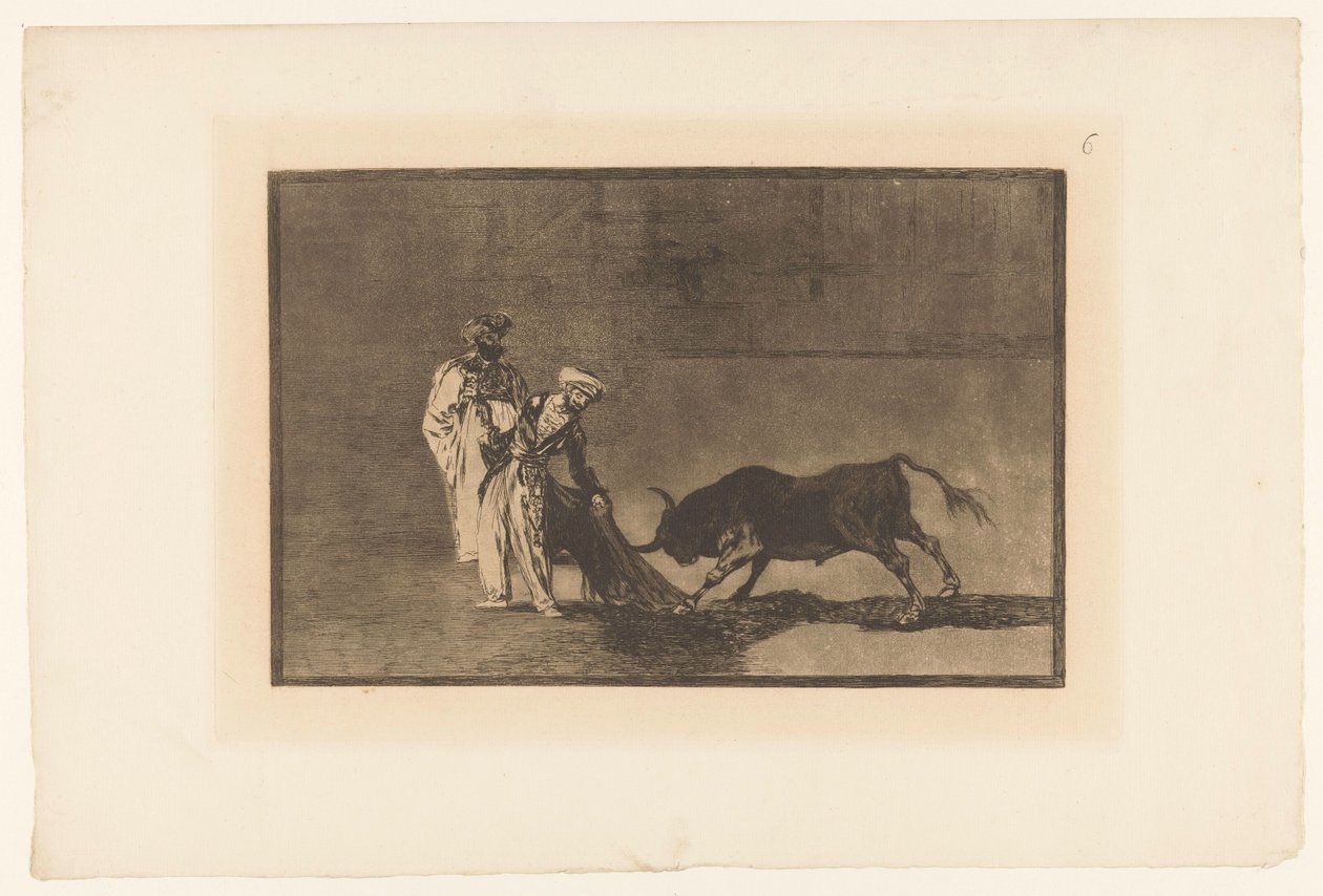 Toreros dans une arène - Francisco de Goya