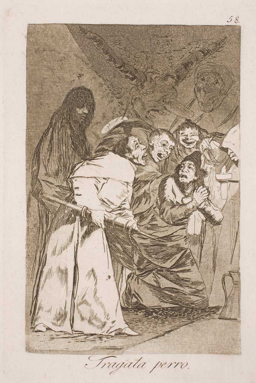 Prends-le, ton chien ! - Francisco de Goya