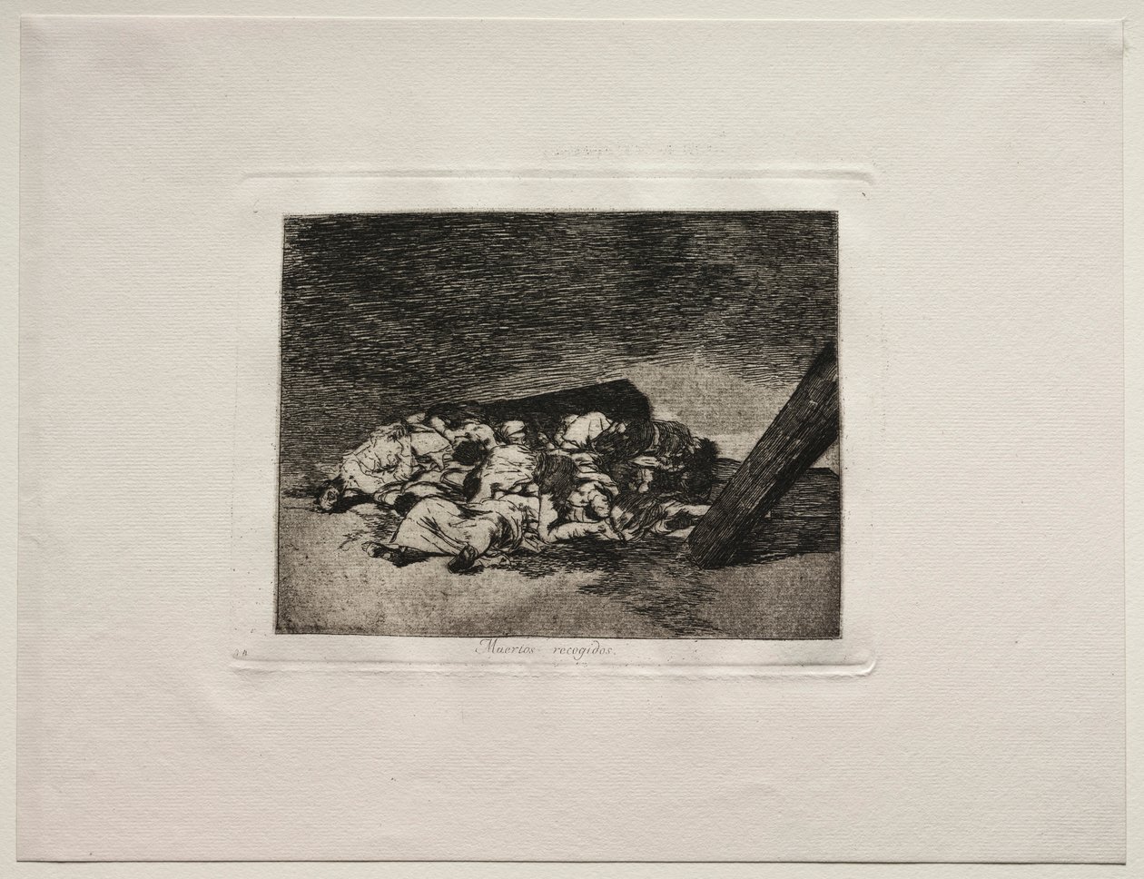 Les horreurs de la guerre : La moisson des morts - Francisco de Goya