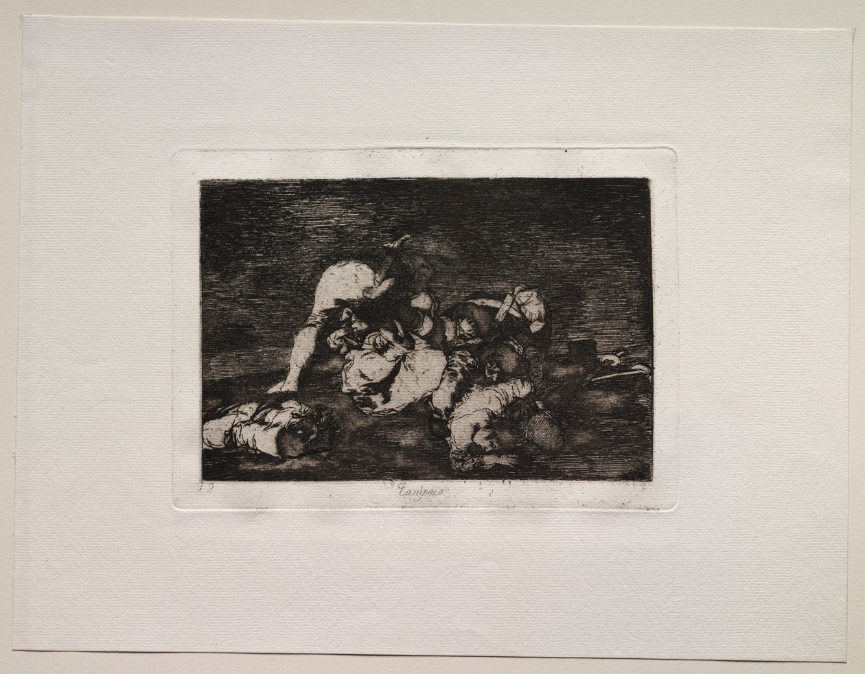 Les horreurs de la guerre : Ni ceux-ci non plus - Francisco de Goya