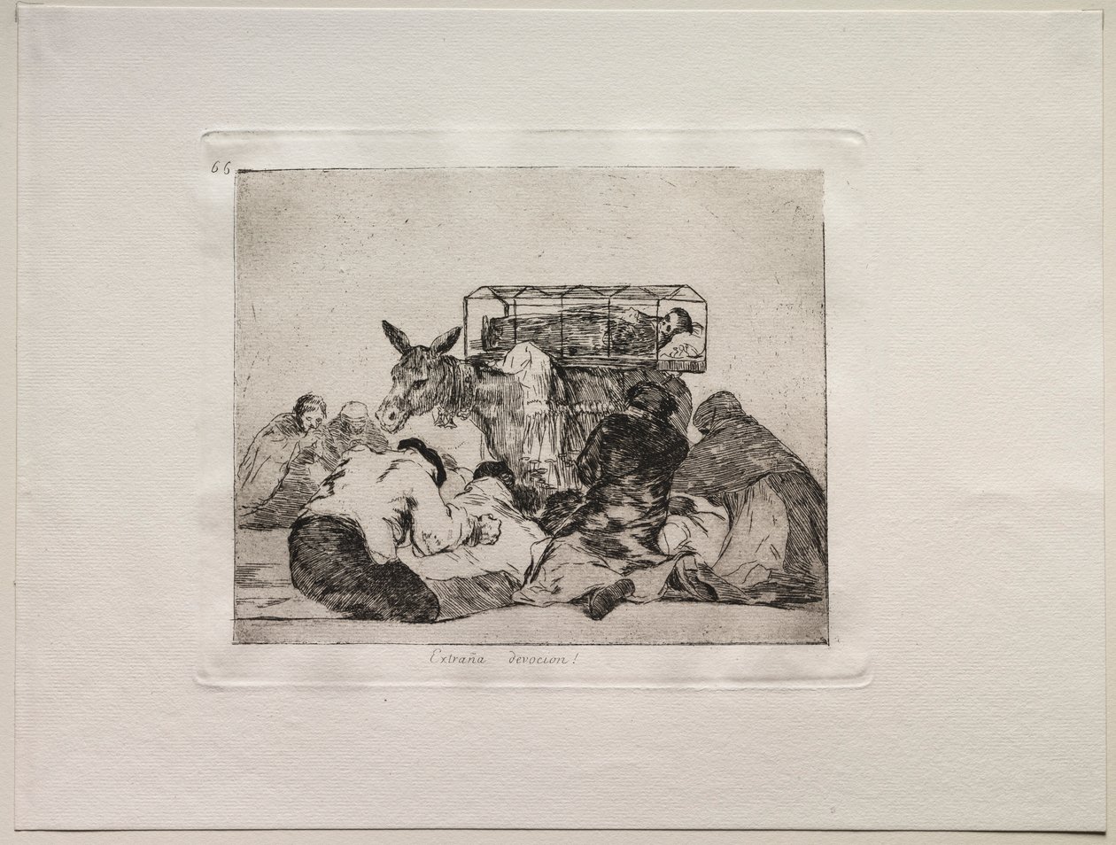 Les Horreurs de la guerre : Étrange dévotion ! - Francisco de Goya