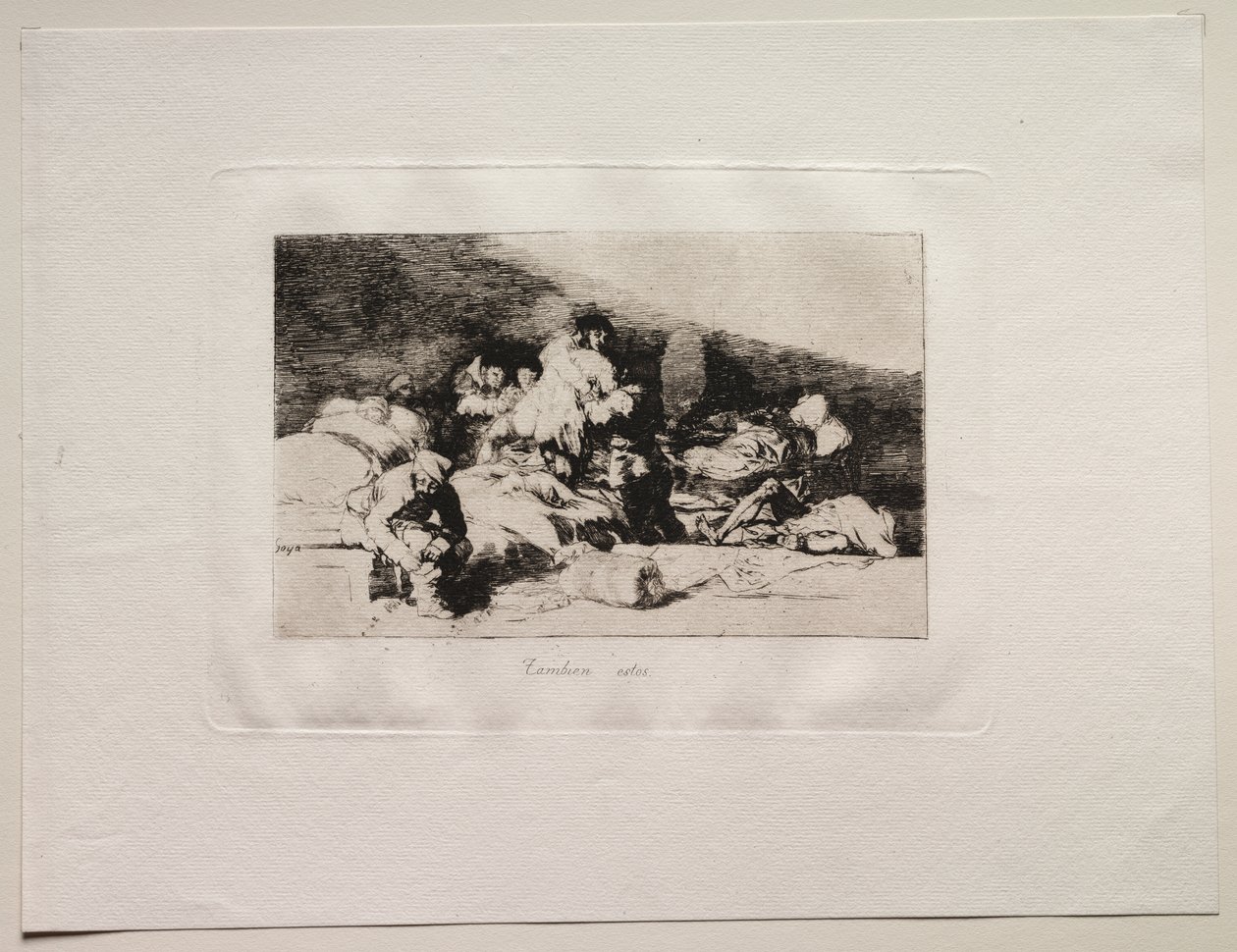 Les horreurs de la guerre : Ceux-ci aussi - Francisco de Goya