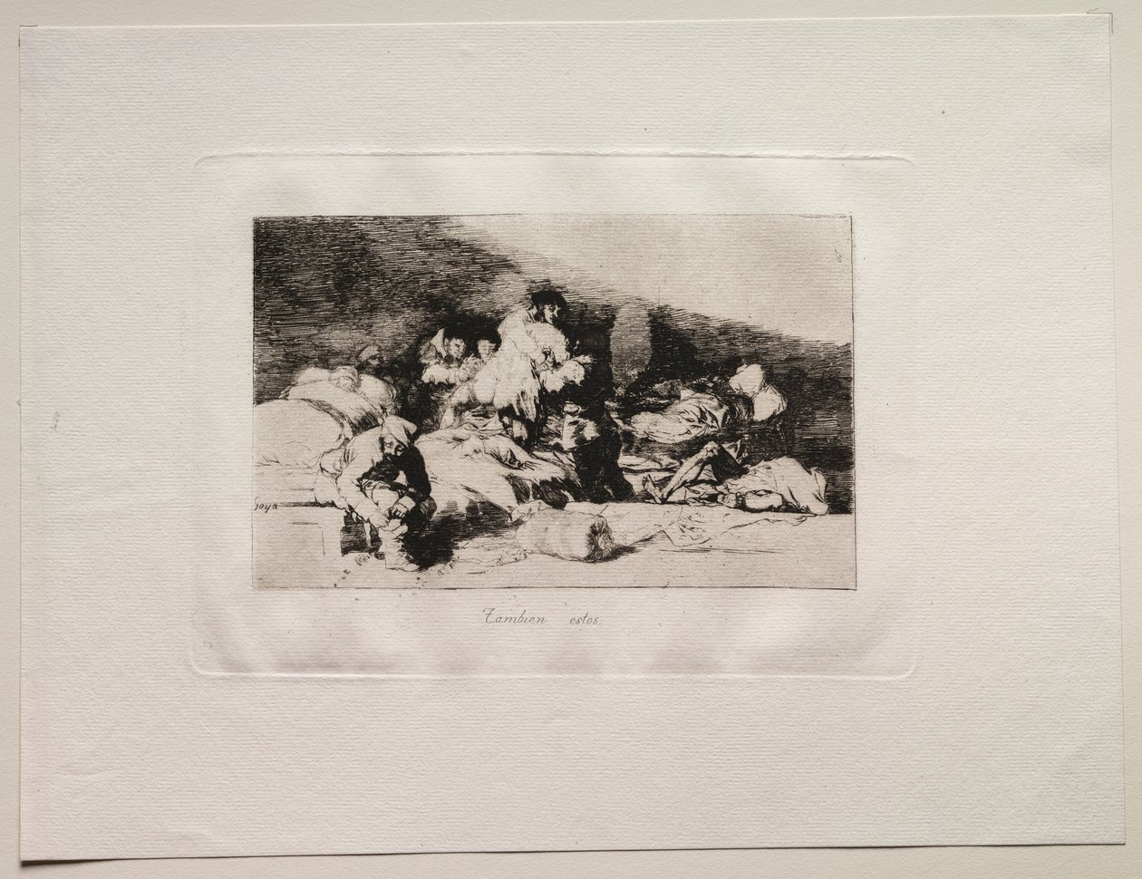 Les horreurs de la guerre : Ceux-ci aussi - Francisco de Goya