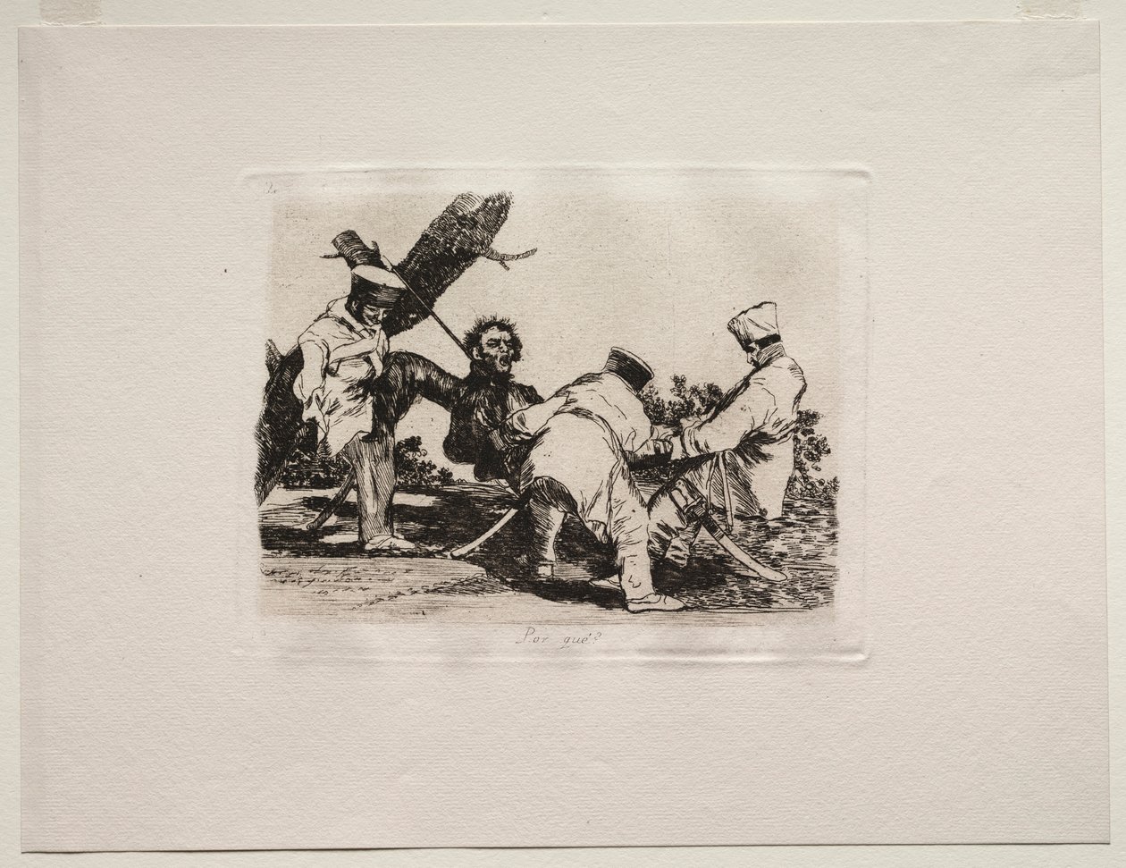 Les horreurs de la guerre: Pourquoi - Francisco de Goya