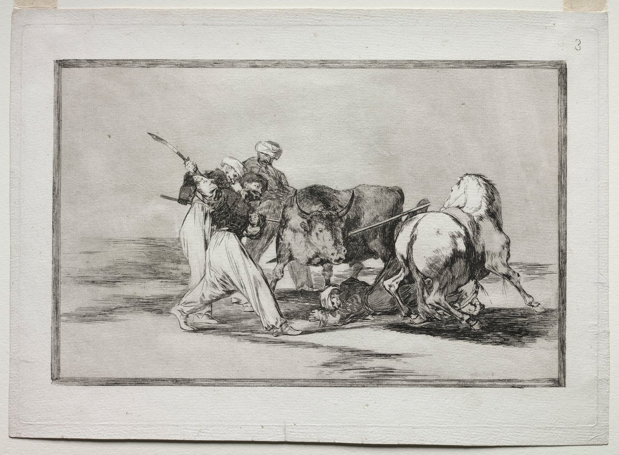Les Maures installés en Espagne, abandonnant les superstitions du Coran, ont adopté cet art..., 1815-1816 - Francisco de Goya