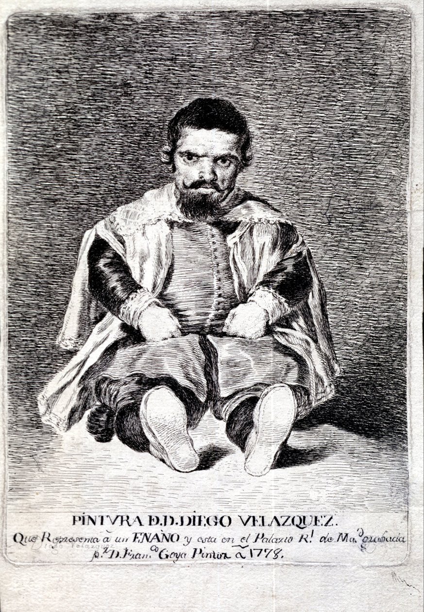 Le Nain, Sebastián de Morra, à la cour de Philippe IV - Francisco de Goya