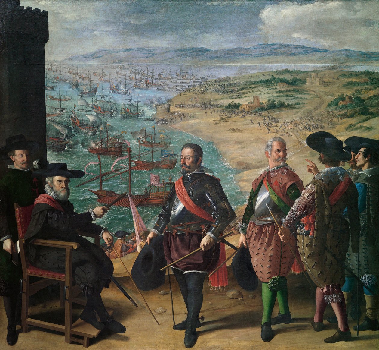 Défense de Cadix contre les Anglais - Francisco de Zurbaran