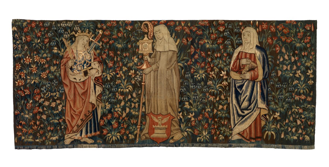 Tapisserie Mille fleurs, devant d