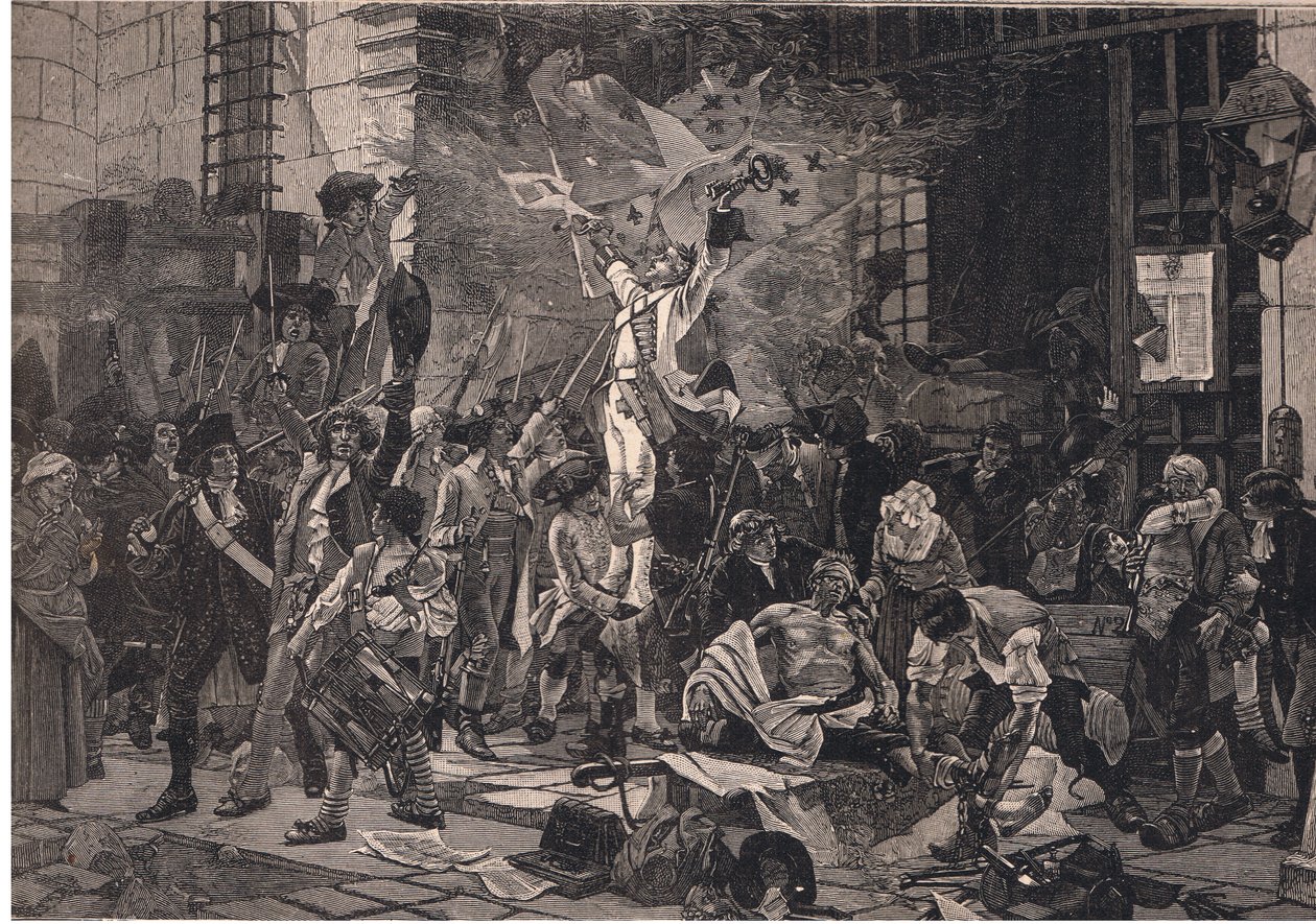 Les conquérants de la Bastille - Francois Flameng