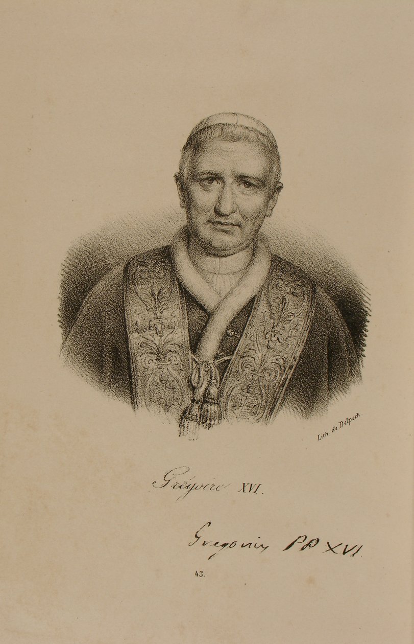 Pape Grégoire XVI (1761-1846) - Francois Seraphin Delpech
