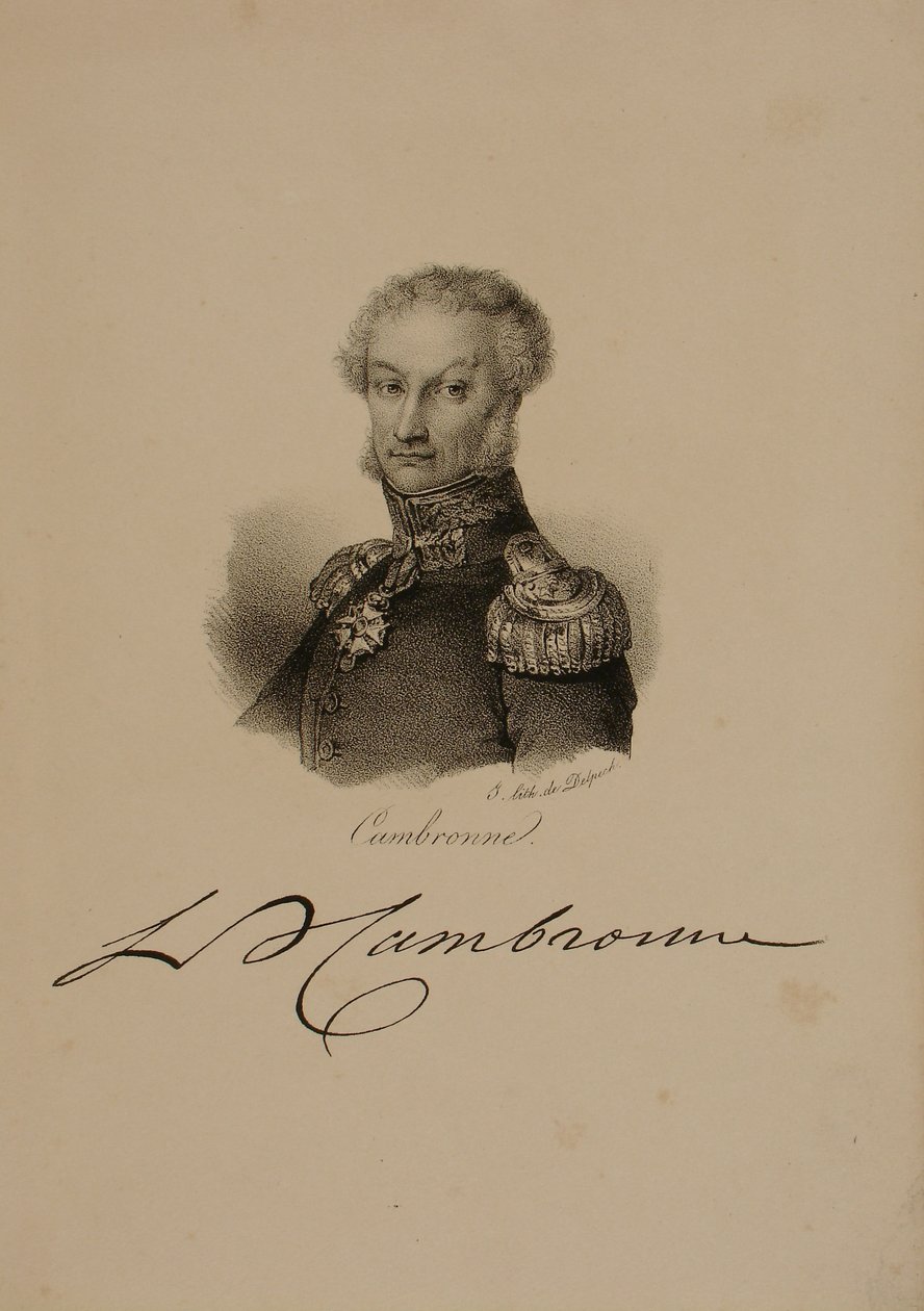 Portrait du général Étienne Cambronne (1770-1842) - Francois Seraphin Delpech