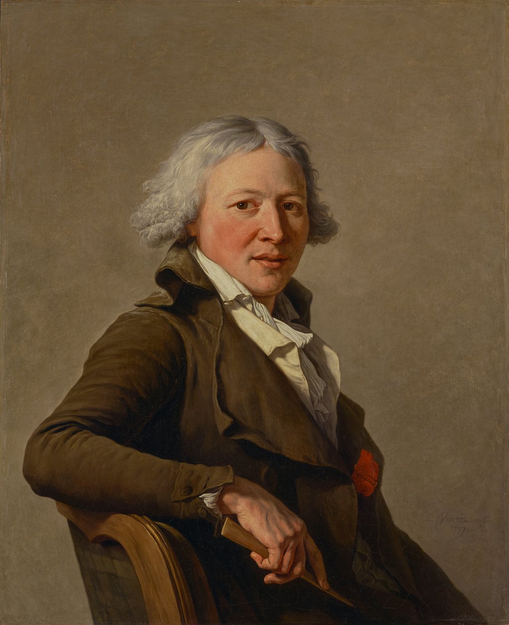 Portrait du sculpteur Roland - François-André Vincent