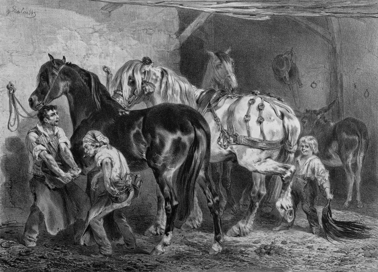 La Forge - Francois Hippolyte Lalaisse