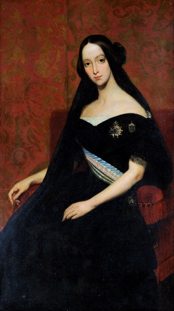 Portrait de la princesse de Joinville - D. Francisca de Braganca - Francois-Rene Moreau