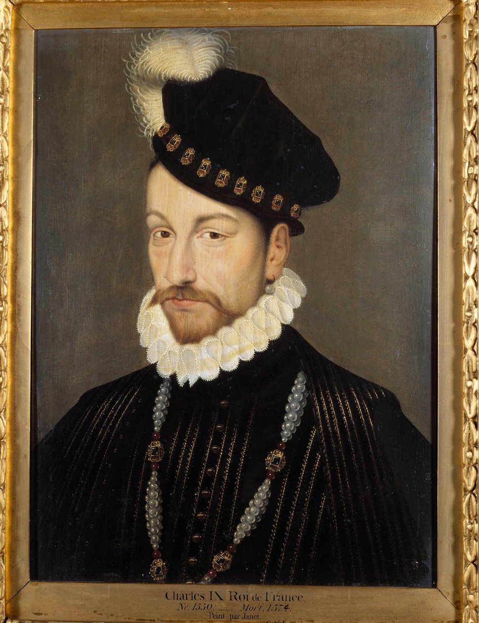 Portrait de Charles IX (1550-1574), roi de France Peinture de l